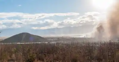 Salta en llamas: el riesgo de incendios escala a nivel extremo y el viento Zonda no da tregua