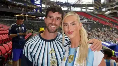 La confesión de la novia inglesa de Senesi que descolocó a todos en Argentina vs. Inglaterra