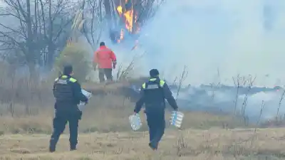 El fuego no da tregua en Estancia Grande y refuerzos de bomberos ya están en camino