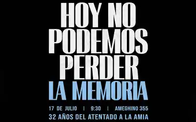 Resistencia se prepara para un acto que no olvida: 32 años del atentado a la AMIA