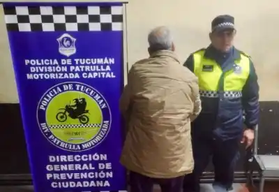 Amenazó a su pareja con una pistola calibre 40 y terminó esposado