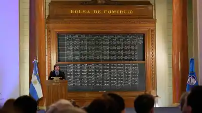 Milei ante los financistas: "Ganan 47 millones de argentinos y pierden 920"