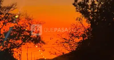 El cielo de Salta amaneció pintado de naranja: ¿qué lo provocó?
