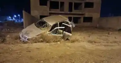 Volcó en una acequia en San Rafael y el alcohol le jugó una mala pasada