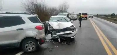 Varios Heridos en la Ruta 325: Choque Frontal Con Heridos este Domingo