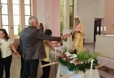 Cientos de fieles colmaron Puerto Iguazú en la fiesta de la Virgen del Carmen: lo que nadie contó