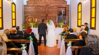 Por primera vez en su historia: la Capilla de Mama Antula fue testigo de un casamiento