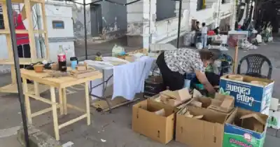 Viento furioso arrasó con la feria de la Vieja Estación: las pérdidas que nadie quiere cubrir
