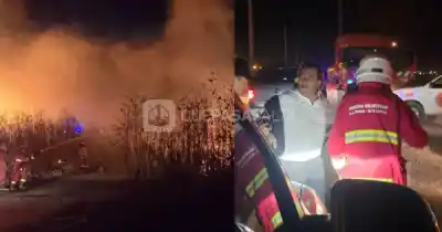 El Zonda arrasa Salta: el gobernador recorrió las zonas en llamas y lanzó una advertencia