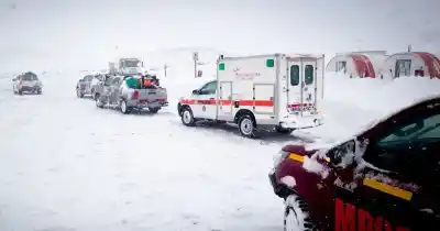 Evacuación preventiva en la cordillera: 37 mineros bajaron del campamento Candadito ante el temporal