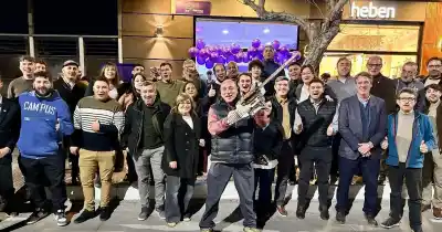 Inauguran nueva sede de La Libertad Avanza en Santa Lucía y Peluc lanza una advertencia sobre los municipios
