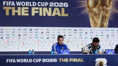 El reclamo de Scaloni antes de la final: "Nos obligaron a entrenar en un horario que no queríamos"