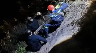 Milagro en la montaña: un hombre sobrevivió a una caída de 100 metros en San Pedro de Colalao