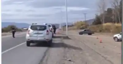 Encontraron un material sospechoso al borde de la Ruta 150 y desataron un operativo de alto riesgo en Jáchal