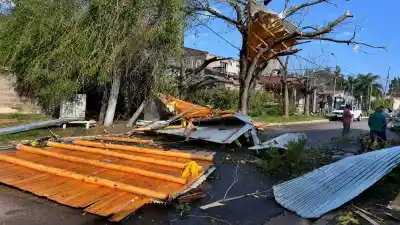 Las ráfagas no dieron tregua: el drama eléctrico que aún viven cientos en Concordia