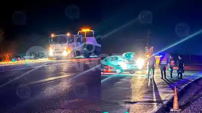 Chocaron de frente en la Ruta 34 y terminaron hospitalizados: qué pasó en Taboada
