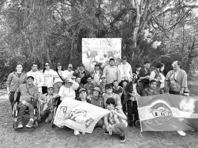 Jóvenes de talleres Super Arte vivieron una jornada inolvidable en la Reserva Guaycolec