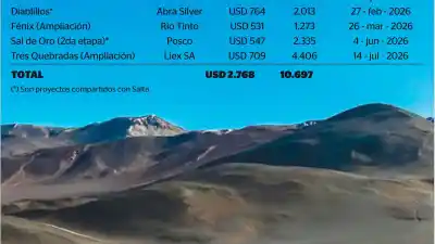 Cinco gigantes mineras ponen la mira en Catamarca: prometen inversiones por más de USD 2.700 millones