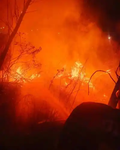 El viento no dio tregua en la madrugada: Bomberos de Jujuy combatieron tres incendios y un peligro eléctrico