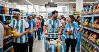 Cierre anticipado en supermercados de Salta: ¿hasta qué hora abren hoy por la final del Mundial?