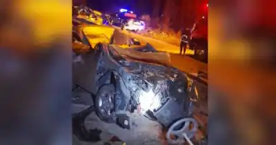Chocó contra una pilastra en Rivadavia y murió: la desgarradora escena que encontraron los médicos