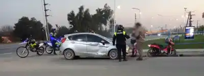 Choque en la vieja 38: dos heridos en Monteros