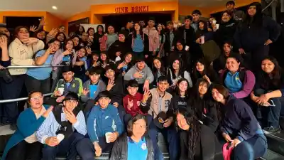 Cine, reflexión y una película que invita a pensar: así avanza el proyecto que suma escuelas en La Banda