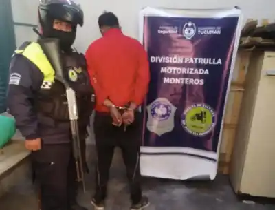 Cayó detenido por agredir a su hermana en Monteros