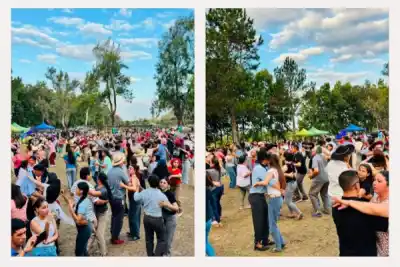 Manantiales vibró con la primera Fiesta de la Gallina Casera: tradición y sabor que enamoran