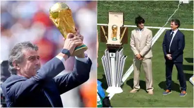 El emotivo gesto de Kempes con la Copa del Mundo que emocionó a todos en la previa de Argentina-España