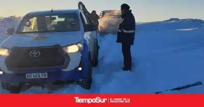 Varados en la nieve: el dramático rescate de una familia en Cerro Piedra