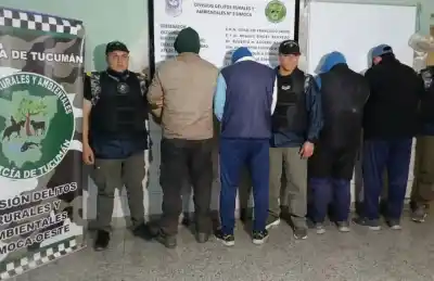 4 Detenidos por quemar cañaverales ilegalmente en Simoca