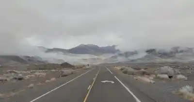 Nieve, hielo y barro: las rutas de San Juan que exigen máxima precaución este lunes
