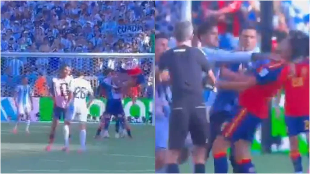 El golpe de Nahuel Molina que desató la furia de Paredes y terminó con