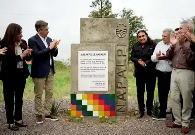 A 102 años de la Masacre de Napalpí: inauguraron un tótem que marca el acceso al Memorial