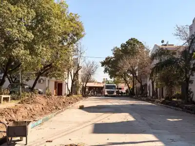 Avanzan las obras de pavimento en Villa El Tala y Virgen de Lourdes: ¿qué falta para terminarlas?