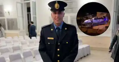 Conmoción en Rivadavia: murió en un choque un joven policía y futbolista