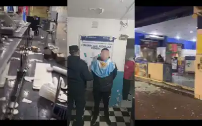 Festejos del Mundial terminaron en caos: saquearon una heladería en General Rodríguez y hay 8 detenidos