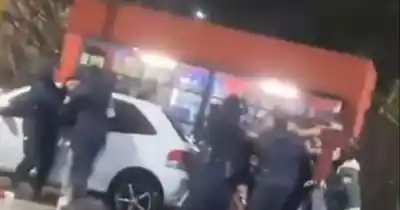 Furia en Zonda: la celebración que terminó en batalla campal tras el Mundial