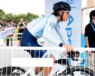 Santiago Agüero marcha Tercero en el 51 Gran Premio Ciclista Ciudad de Vigo