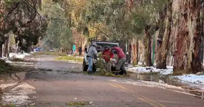 Alerta amarilla por nevadas en San Juan: los departamentos que podrían quedar bajo la nieve