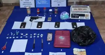 En solo una semana: 24 detenidos y un botín que incluye droga, dinero y hasta una camioneta