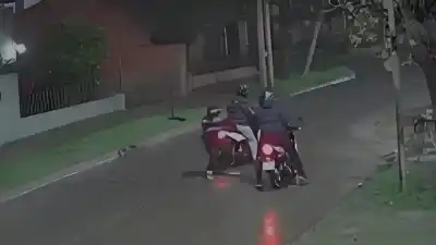 Lo mataron por su moto: el video del asesinato de un policía federal en Tres de Febrero que estremece a todos