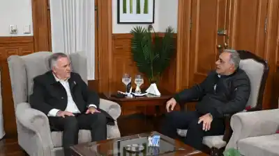 El pedido que Ernesto Nagle le hizo a Jaldo en Casa de Gobierno