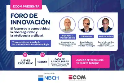Resistencia se prepara para un foro que promete cambiar la forma de ver la tecnología