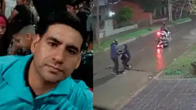 Motochorros lo mataron de dos tiros: la historia del policía santiagueño que intentó defenderse
