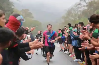 ¡Histórico! El monterizo Luis Burgos Cruz Ganó la Trepada al Indio