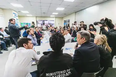 Reunión clave en Burzaco: intendentes del Conurbano definen los ejes de la nueva ley de seguridad