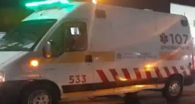 Siniestro laboral en Posadas: un operario cayó desde una escalera en la Escuela de Innovación