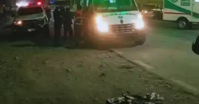Chocó a un motociclista borracho: la alcoholemia lo delató